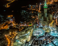 Makkah Night Cityscape
